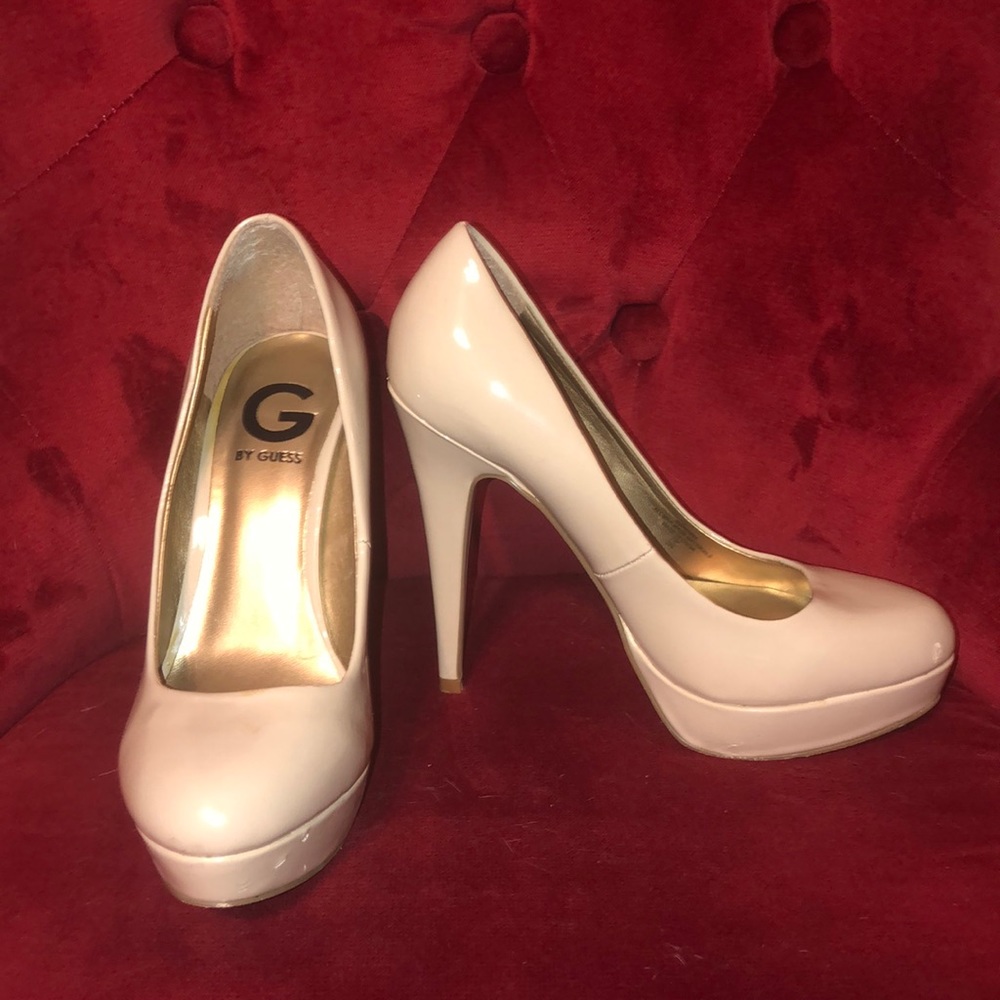 Nude Platform Heels